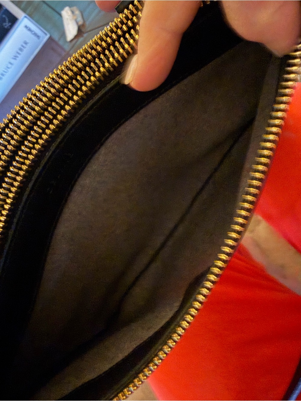 Celine Black Leather Trio Bag with Gold Hardware - Picture 8 of 8